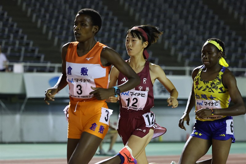 ジェプコエチ3000mV 1500m含め2年連続2冠 3位芦田和佳が高校歴代7位の8分59秒45／広島IH