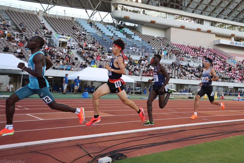 ハイレベル男子1500mはムティアニ大会新V、新妻遼己が高校歴代3位 ハンマー投は大川＆長谷川が逆転で制覇／広島IH