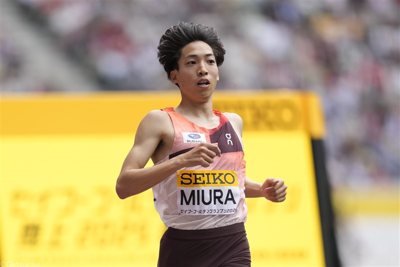 三浦龍司5000m13分28秒28 前週3000m障害大幅日本新で世界陸上は「メダルを取れるレースを」／ホクレンDC網走