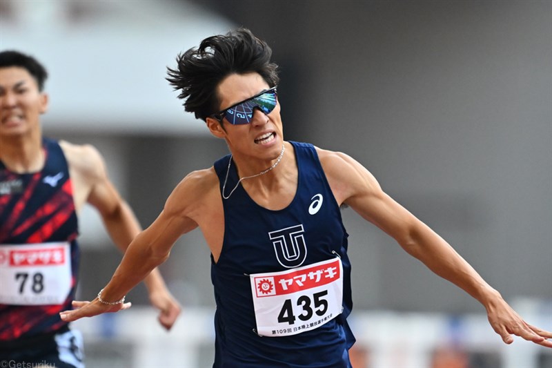 400mH・小川大輝が自己タイ48秒61でV！ 週末から海外遠征「良いレースで標準突破を」／日本選手権