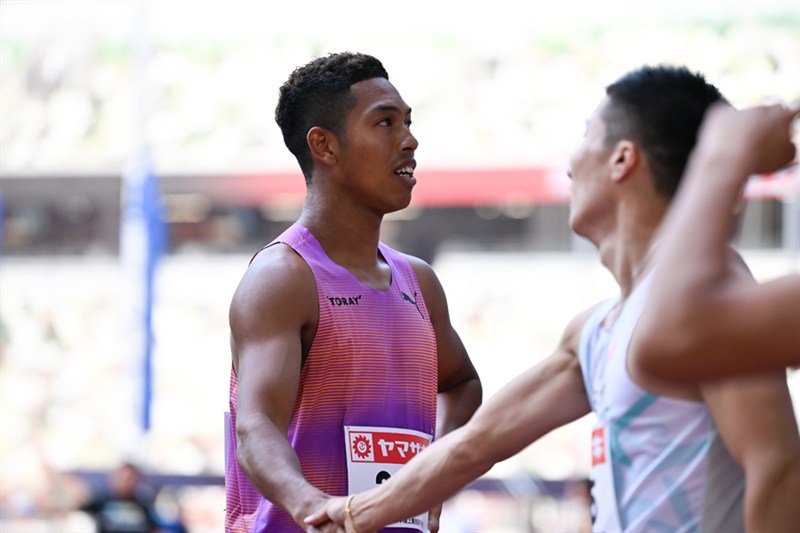 股関節痛めたサニブラウンは100m予選落ち「できるだけのことはやった」決断に悔いは「まったくない」／日本選手権