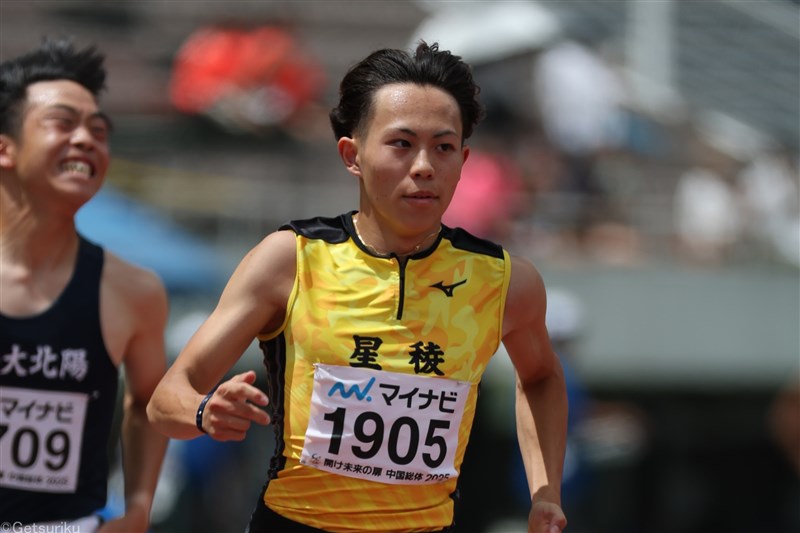 男子100m予選・清水空跳は向かい風1.1mで10秒30の1着通過 今日17時45分からの決勝は最終3組／広島IH