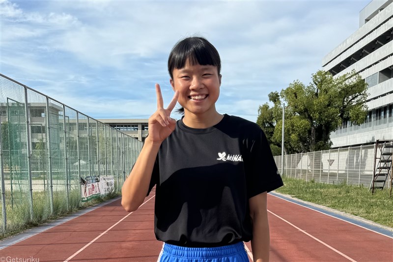 【高校生FOCUS】女子短距離・松本真奈（広島皆実高）地元インターハイへ「高校記録を狙う意識で頑張る」
