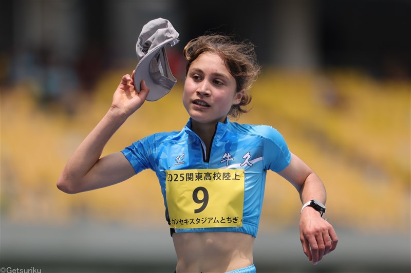 【女子2000m障害】シュブルチェック・アンナ（牛久高）6分25秒96＝高校最高