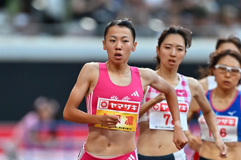 予選1着通過の久保凛 「明日につながるレースができた」 世界陸上標準突破に意欲／日本選手権