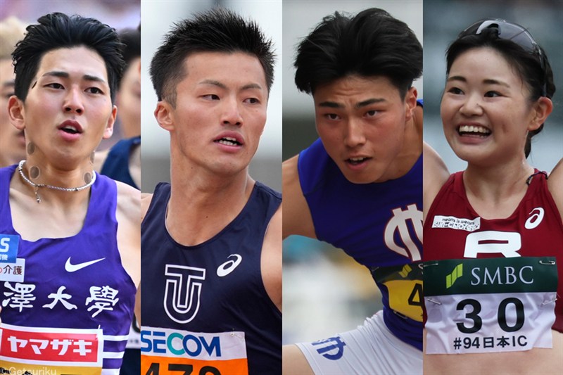 100m栁田大輝60年ぶり“世界一”なるか!?落合晃、阿部竜希、柳井綾音らがドイツで勝負／ユニバ