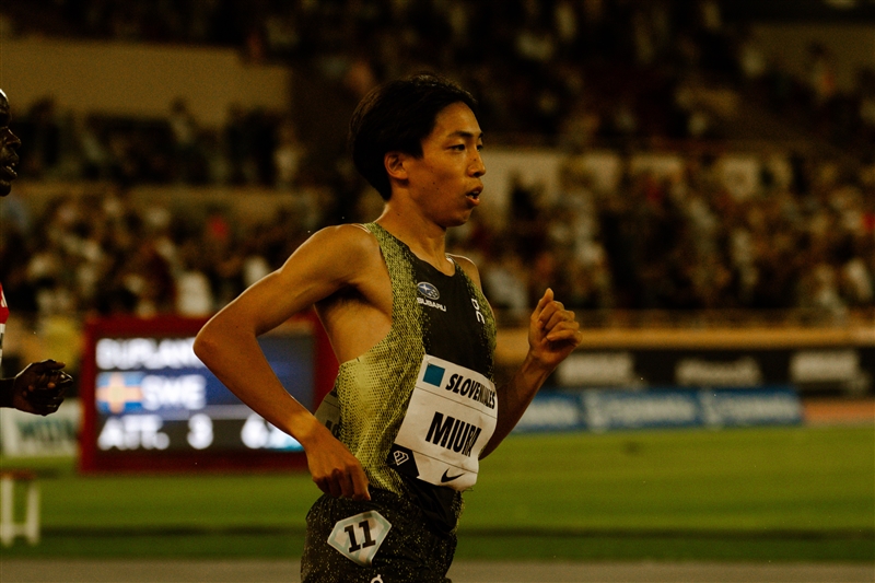 2年ぶり日本記録更新の三浦龍司「地元世界選手権に大きな自信」／DLモナコ