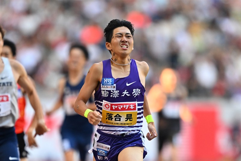 注目の男子800mは落合晃が連覇達成！ 序盤から逃げ切り1分45秒93で栄冠／日本選手権