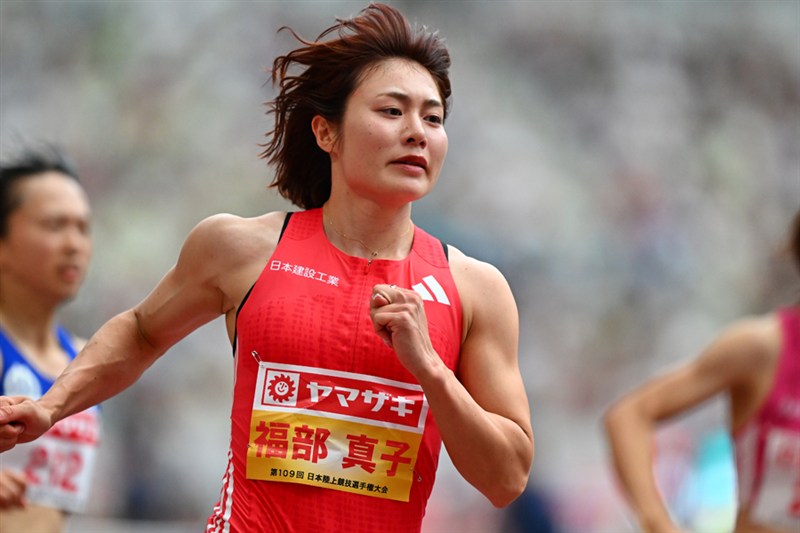 100mH・福部真子が準決勝1組1着で大会タイ12秒75 「ビックリです」 2着通過の寺田明日香「楽しみたい」／日本選手権