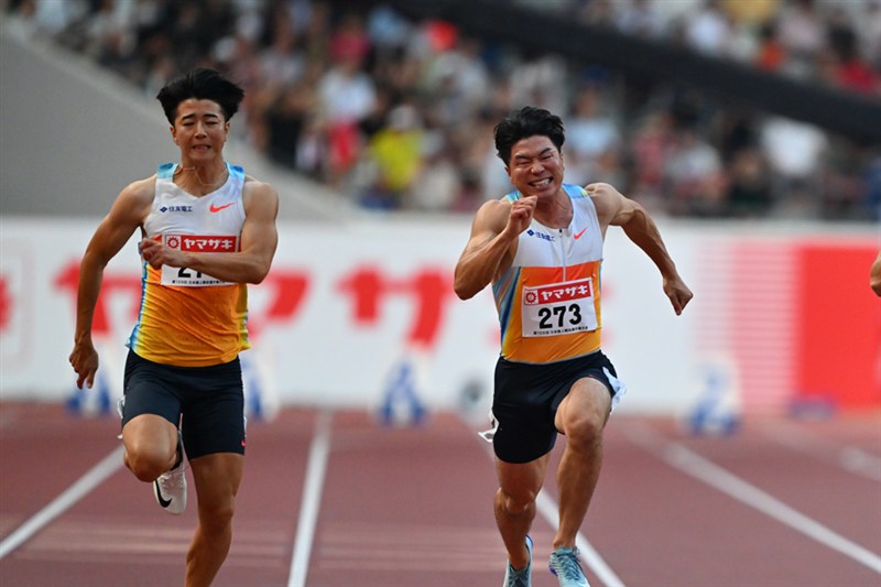 小池祐貴と多田修平は100m10秒30同着の5位 小池「次はしっかりピークを」 多田「目標探して頑張る」／日本選手権