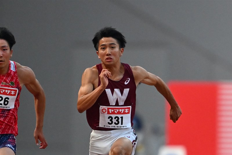早大主将・井上直紀100m4位 2位と同タイムながらトップ3逃す「足りなかったところを真摯に受け止めたい」／日本選手権