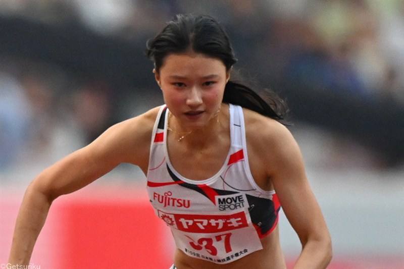 100mH・田中佑美「本当に集中していた」悲願の初優勝に「不安を乗り越えられた」／日本選手権