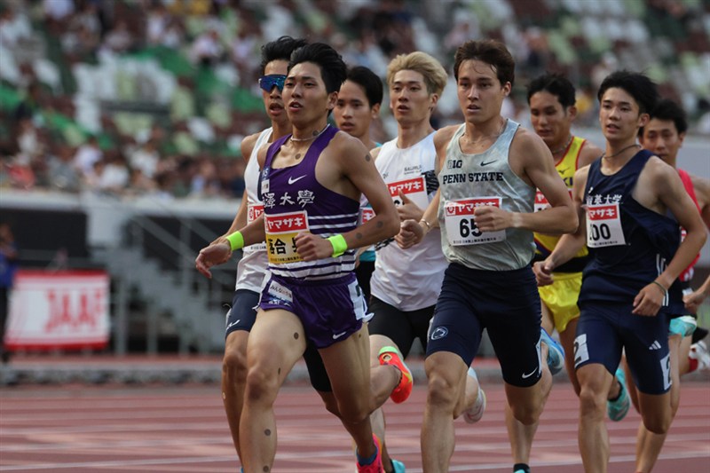 男子800m予選 落合晃1分47秒13で1着「決勝は参加標準突破狙いたい」クレイ・アーロン竜波が2着通過／日本選手権
