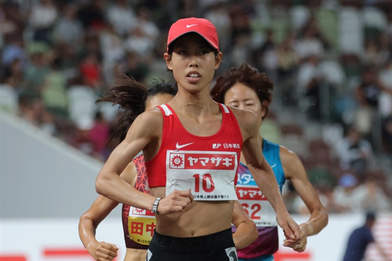 5000m廣中璃梨佳は2位に涙「希実先輩との動きの差がある」世界陸上へ前進「うれし涙に」／日本選手権