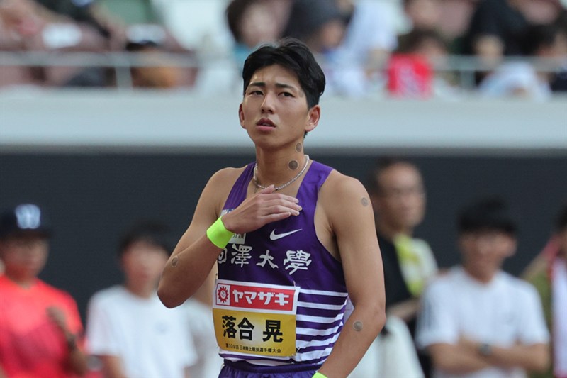 800m・落合晃は1分45秒93でV2 世界陸上参加標準には届かず「期待に応える結果出せなかった」／日本選手権