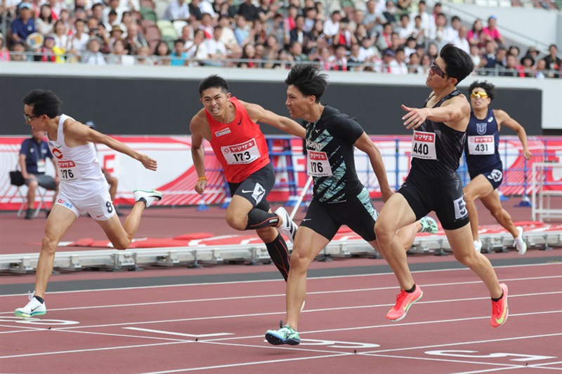 400m・佐藤風雅は失格 最初に入線も内側レーン侵入「反省して次のレースに備えたい」／日本選手権
