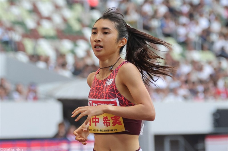 田中希実 1500m6連覇達成も「まだ納得の走りではない」 2位・木村友香は世界選手権出場へつながる力走／日本選手権