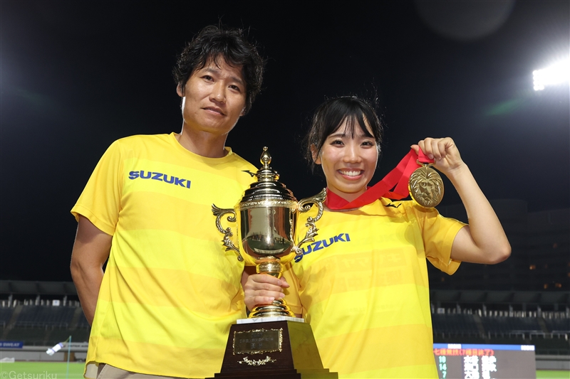 七種競技・田中友梨が日本歴代5位の5782点で初V！「スズキの看板背負うからには」高校同期の“覚醒”にも刺激／日本選手権混成