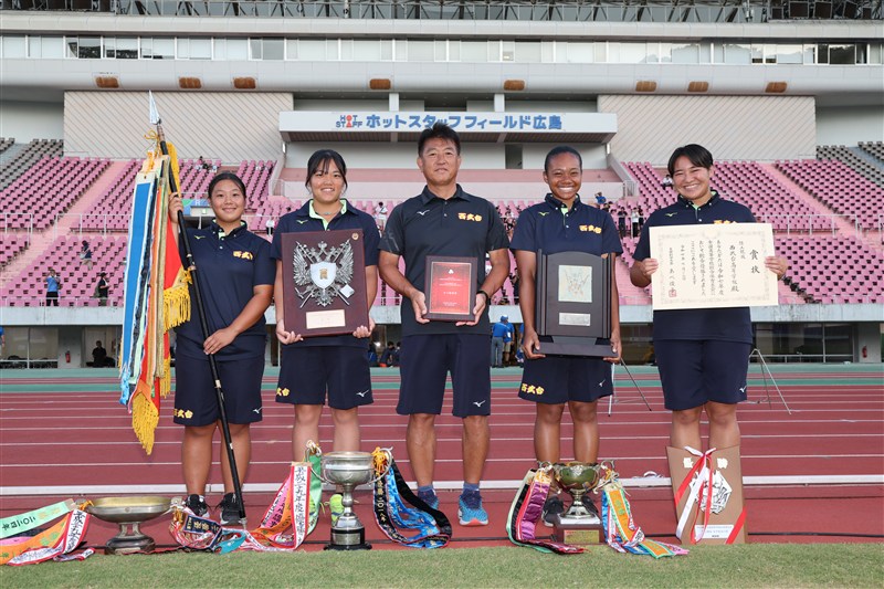 女子総合は投てき4人全員入賞の西武台が初V 主将・米川佳里奈「全員が全員を大好きな仲になれたからこそ」／広島IH