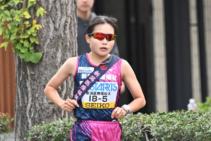 新潟医療福祉大14年連続全国へ 5000mレースで清水杏夏筆頭に上位ほぼ独占／全日本大学女子駅伝北信越地区選考会