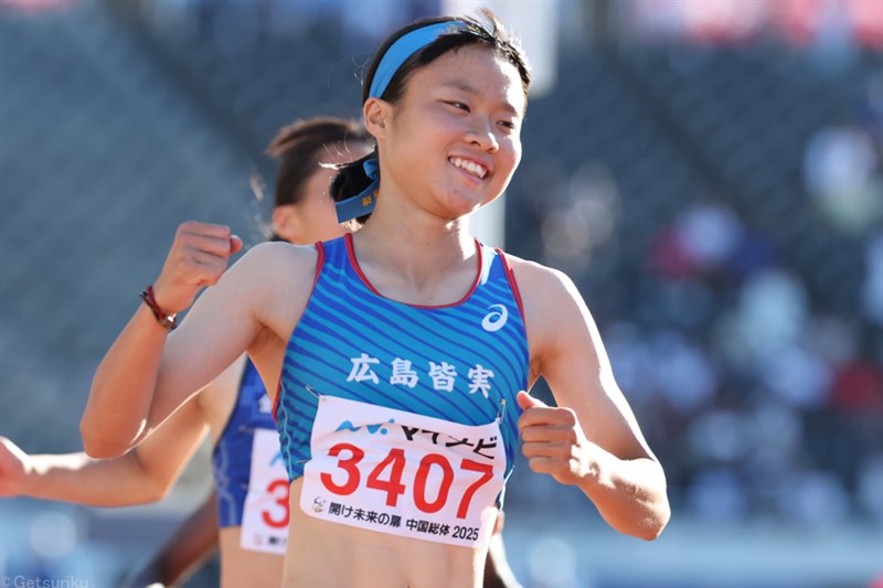 女子100mは地元・松本真奈が歓喜のV 11秒42wで栄冠つかむ／広島IH