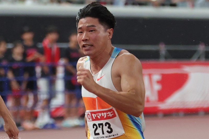 男子100m準決勝1組は小池祐貴が10秒16でトップ！ 2着に多田修平 2連覇中の坂井隆一郎は最下位／日本選手権