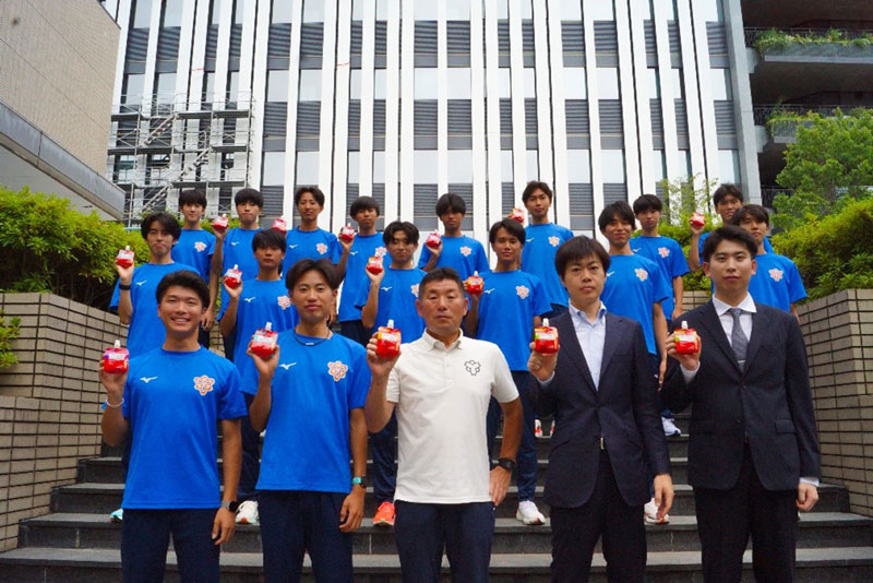 日本体育大学陸上競技部がアリナミン製薬とスポンサード契約を締結！