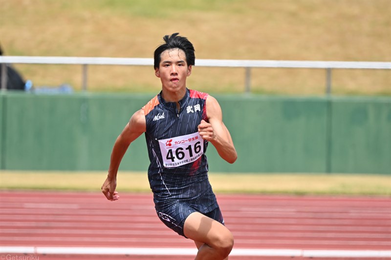 男子4×100mRで御船が中学歴代2位の42秒13 三段跳・迫田大輝が14m43 男子100m柏田琉依は10秒68の大会新V 全中前に中学生が好記録