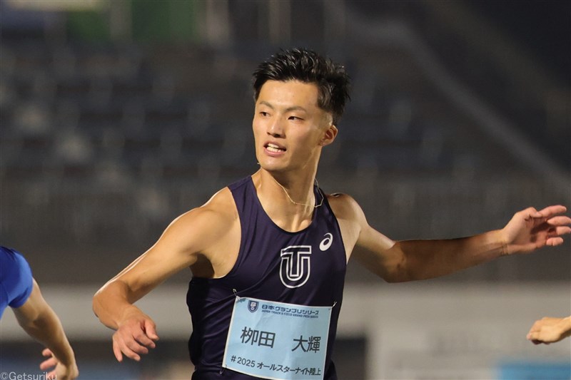 100m栁田大輝が10秒11でトップ 崖っぷちの世界陸上逆転代表入りへ「全部やり切りたい」／実業団・学生対抗