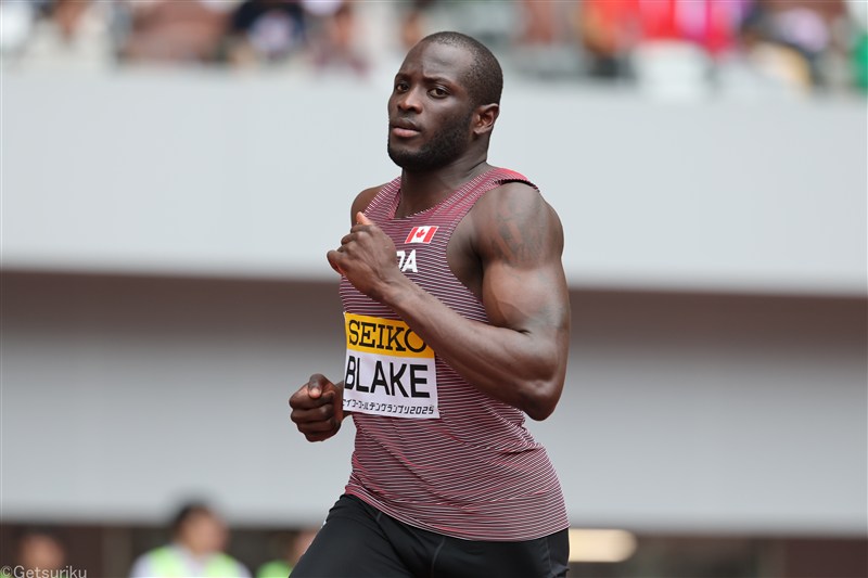 30歳ブレイクが100m9秒95、33歳ブラウン20秒27、カナダのベテランが好走！ジェームス400mV／北中米カリブ選手権