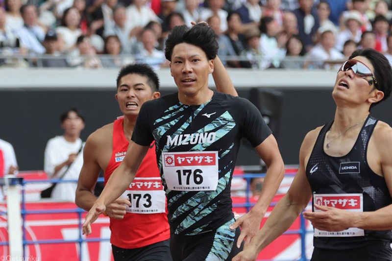 日本選手権男子400mの結果が訂正 佐藤風雅がレーン侵害で失格から優勝へ 今泉が2位