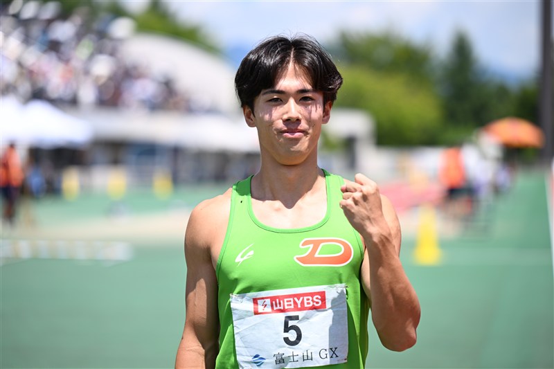 守祐陽が100m10秒00!! 東京世界陸上参加標準突破 代表選考2番手に浮上／富士北麓ワールドトライアル