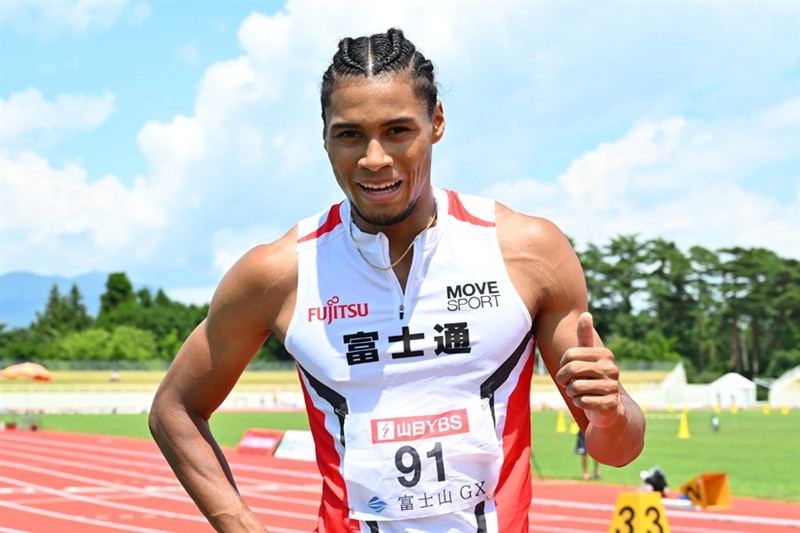 400m中島佑気ジョセフが44秒84!! 日本歴代3位＆東京世界陸上標準クリア！／富士北麓ワールドトライアル
