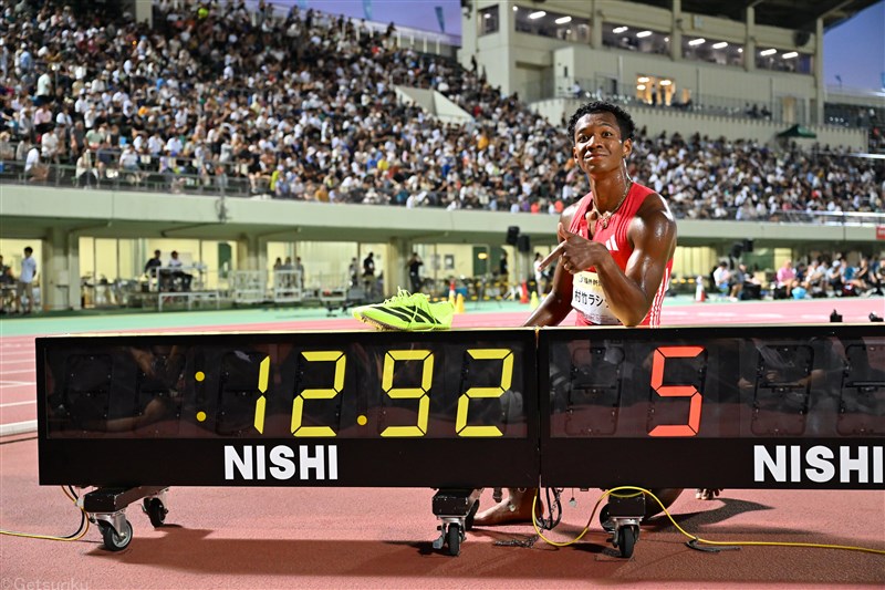 村竹ラシッド日本初の12秒台!!!世界陸上のメダル獲得へ「1回で終わらせちゃダメ」／福井ナイトゲームズ
