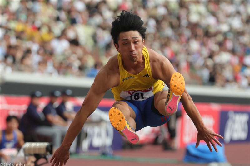 走幅跳・小田大樹が今季限り引退  自己ベスト8m04で日本選手権表彰台4回「出会えた人、仲間、応援してくれた方々のお陰」