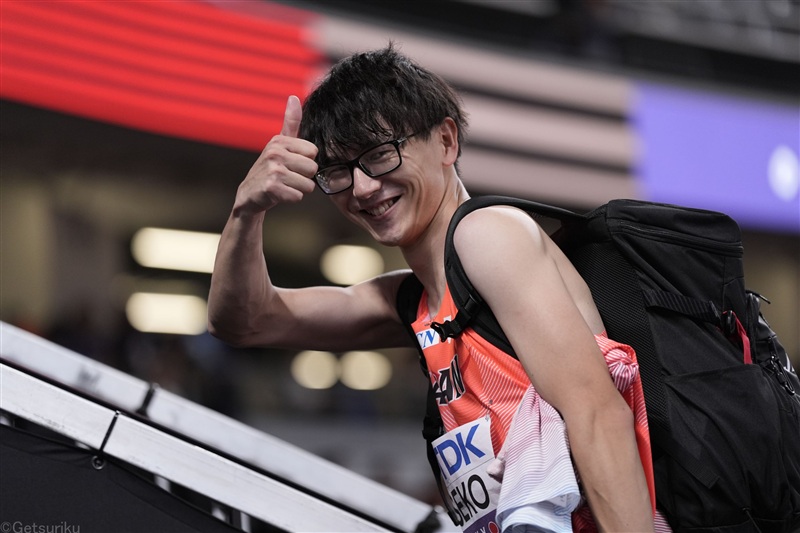 走高跳・瀬古優斗が初出場初決勝！緊張、アクシデントも「“母国パワー”もらいました」／東京世界陸上
