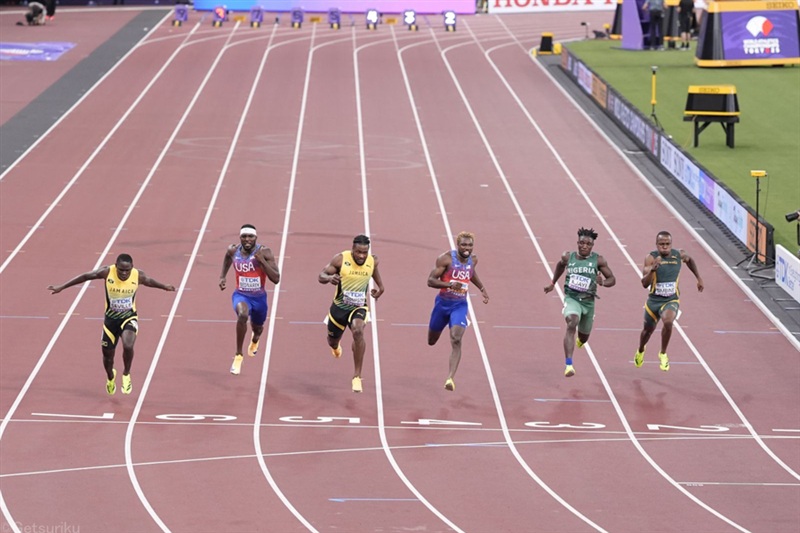 【高平慎士の視点】好調セヴィルの快勝に、点で合わせる難しさ感じた男子100m 日本勢は「大阪の苦戦」と重なる／東京世界陸上