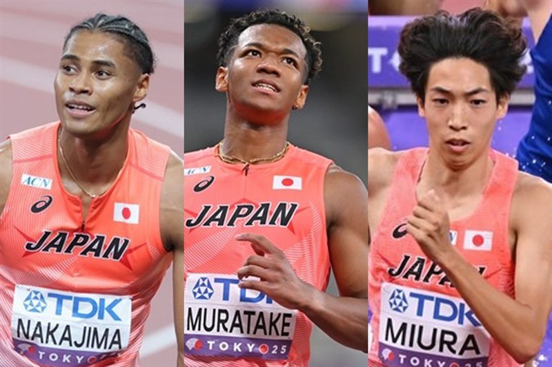 世界陸上入賞の村竹ラシッド、中島佑気ジョセフ、廣中璃梨佳、三浦龍司、赤松諒一の5人が26年アジア大会代表に内定