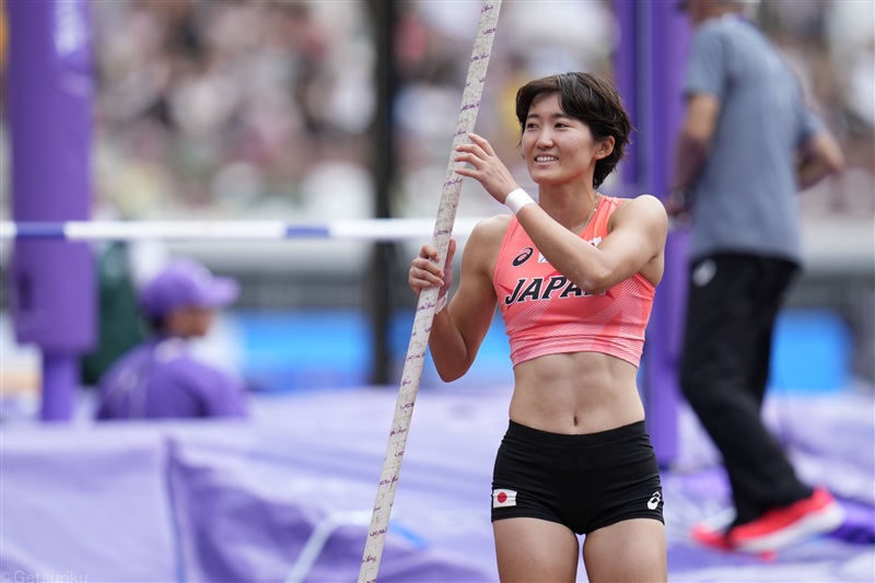 棒高跳・諸田実咲 涙のバー越え「あきらめなくて良かった」5月両手首骨折から大舞台へ／東京世界陸上