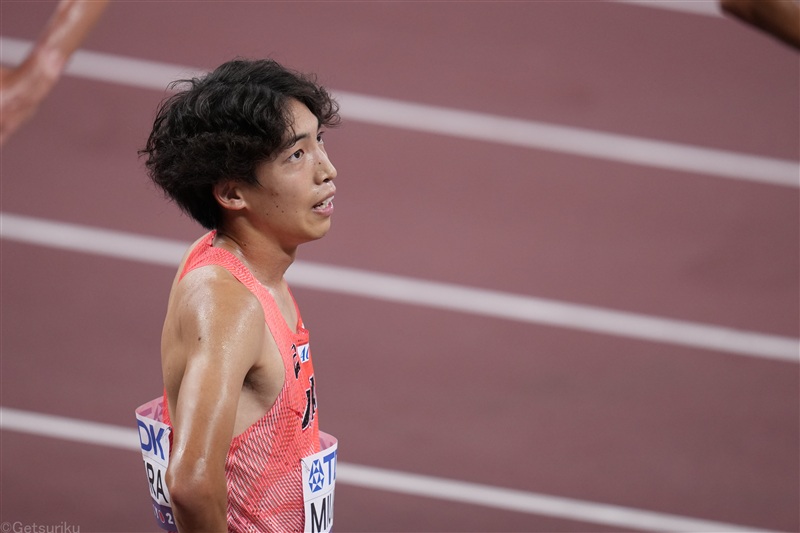 三浦龍司メダルまであと一歩の8位「悔しさ大きい」足首の痛み影響／東京世界陸上