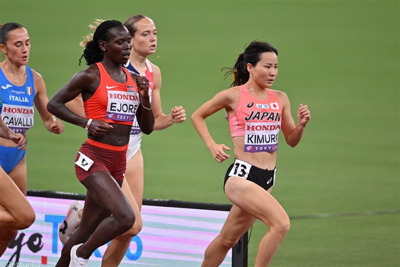 6年ぶり出場の木村友香 1500m予選4分15秒70で組14着 序盤に飛び出し中盤まで集団を牽引／東京世界陸上