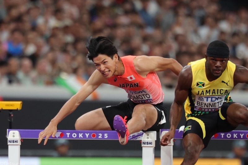 110mH・野本周成は13秒29で準決勝進出！ 先頭争いを展開して4着守り切る／東京世界陸上