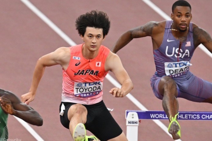 400mH予選の豊田兼は51秒80で組8着 本来の力を出し切れず敗退／東京世界陸上