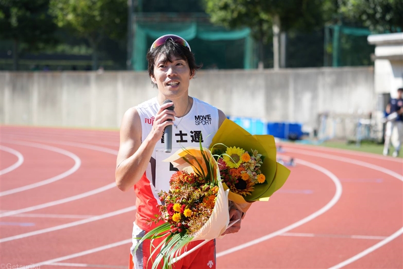 400mH岸本鷹幸が母校・法大で引退レース「運が良かった」最後まで美しきハードリングと師弟関係