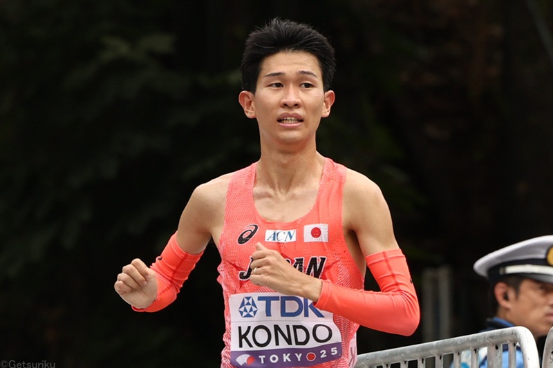 2度目のマラソンとなる大舞台で11位・近藤亮太 「マラソン人生は始まったばかり」／東京世界陸上
