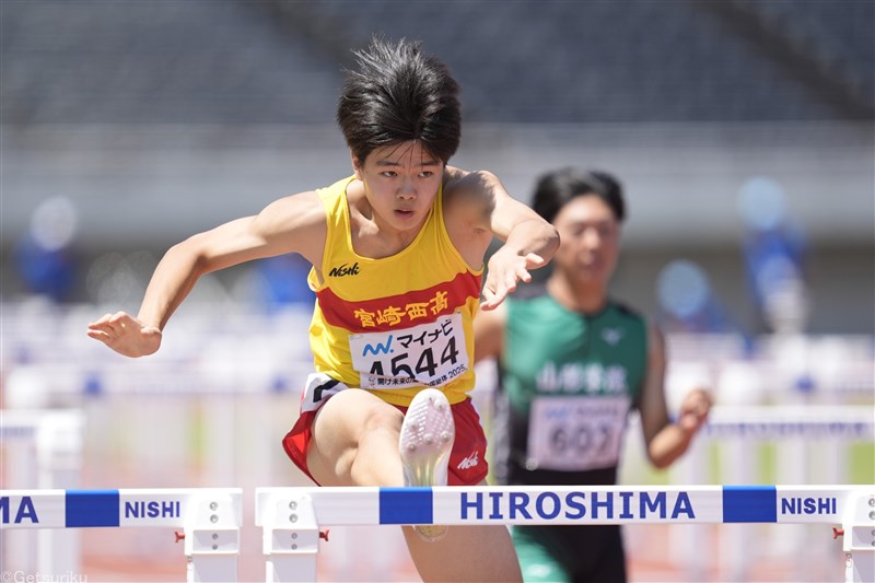 髙城昊紀110mH13秒30 U20規格の高校最高&U18日本記録を7年ぶり更新