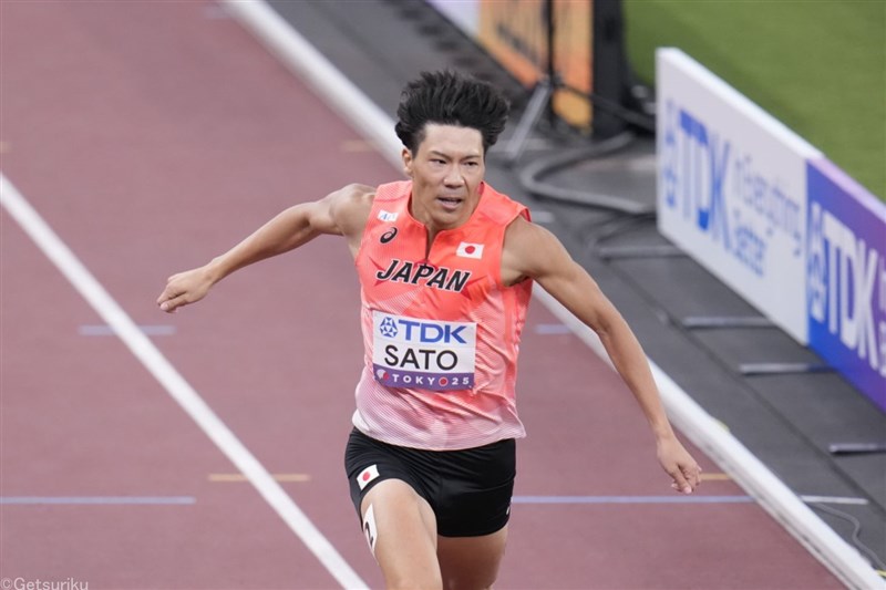 佐藤風雅400mシーズンベストの45秒10を出すも「本当に悔しい気持ちです」／東京世界陸上
