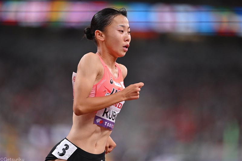 高3・久保凛800m予選2分02秒84で7着に終わる 準決勝届かずも終盤で意地見せる／東京世界陸上