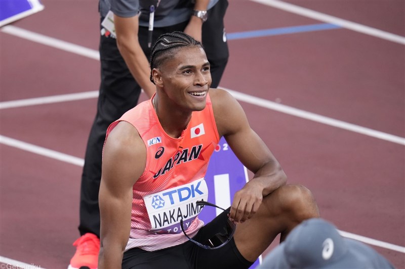 中島佑気ジョセフが400m44秒44で2年ぶりの日本新！ 組2着で準決勝進出決める／東京世界陸上