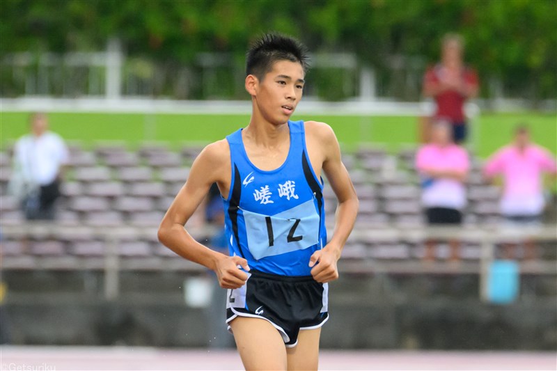 【男子1500m】近藤潤（BEAT AC／中3）3分55秒44＝中学歴代10位タイ